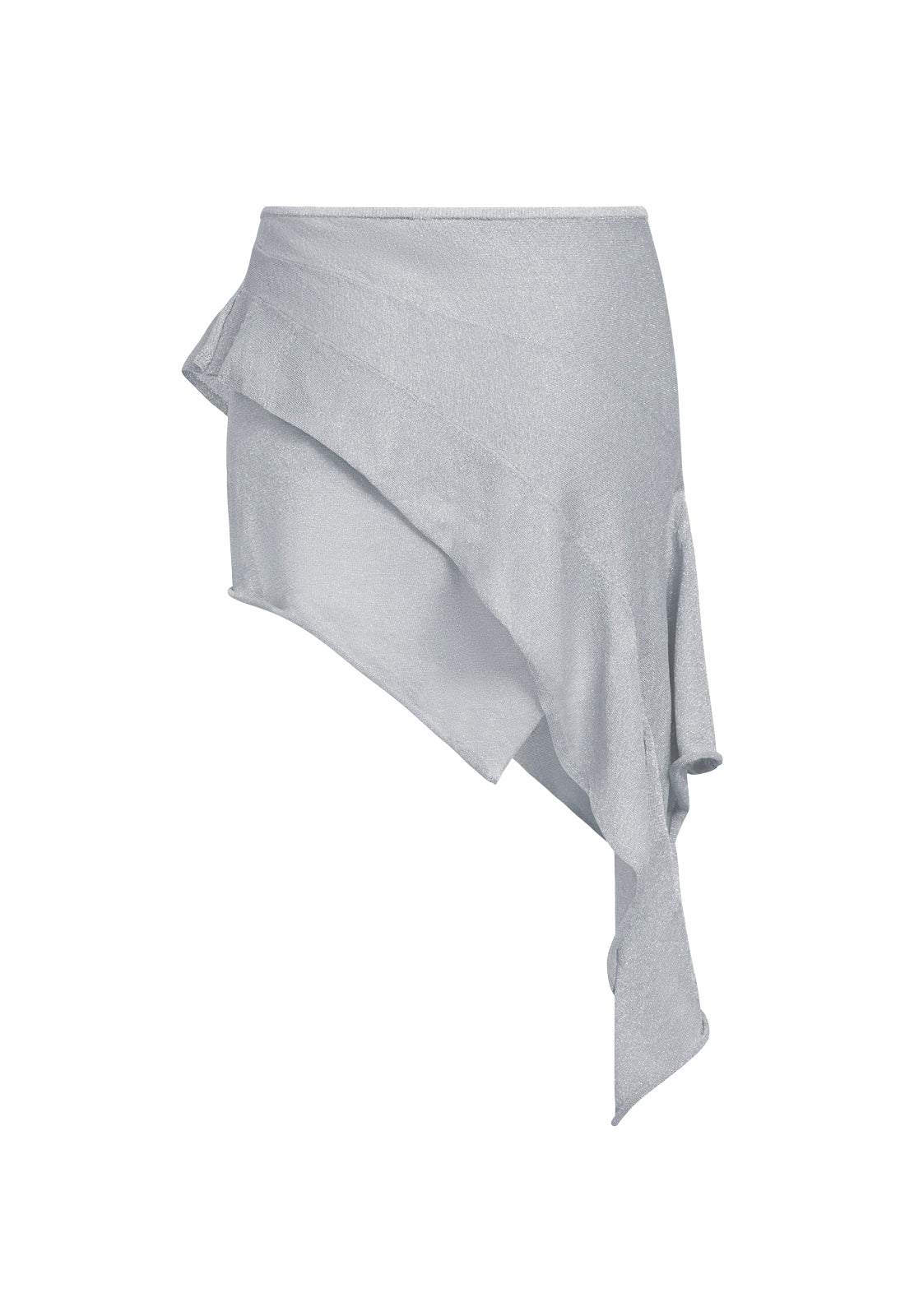 PALISADES MINI SKIRT - SILVER