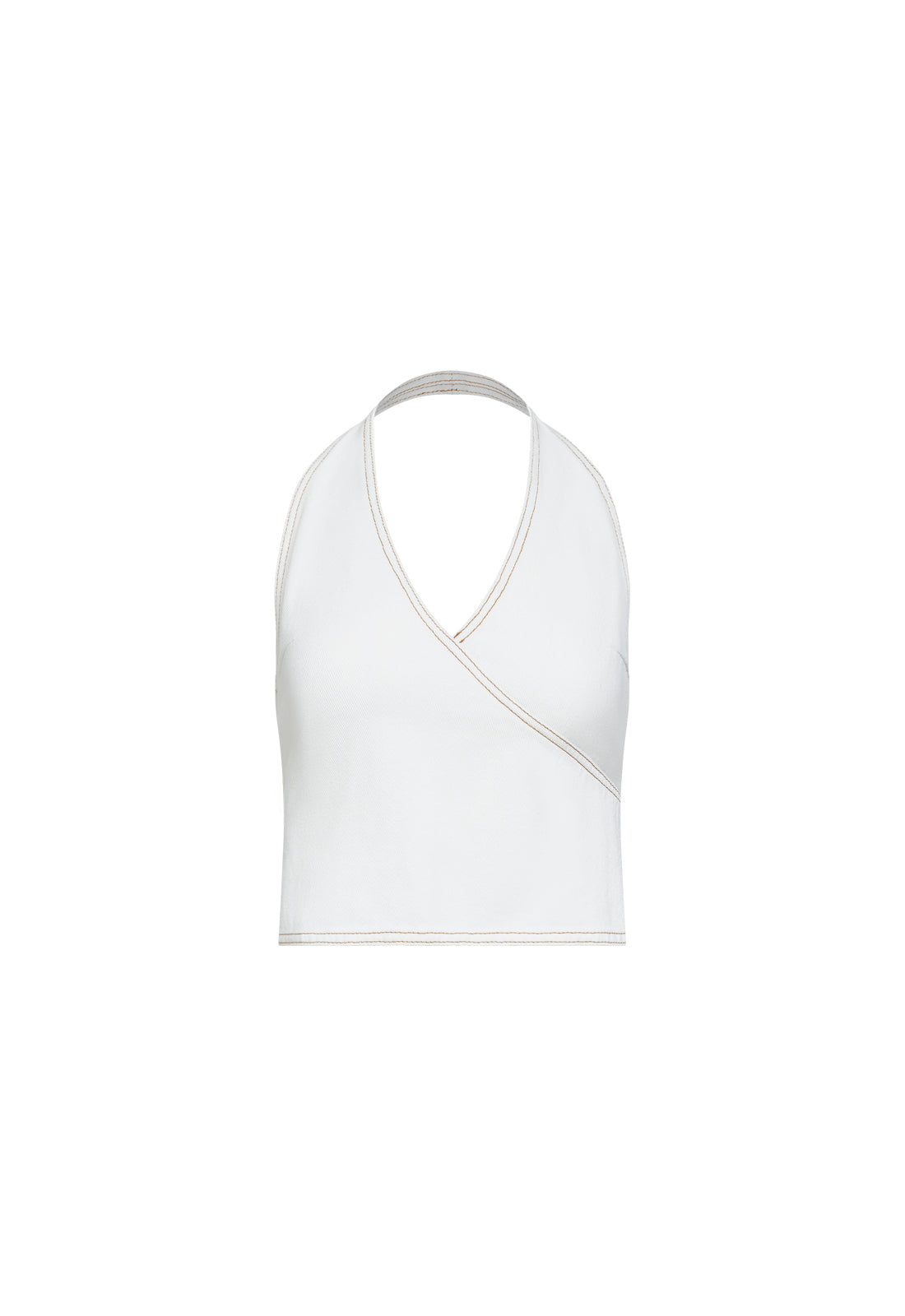 HEARTBREAK HALTER - PORCELAIN