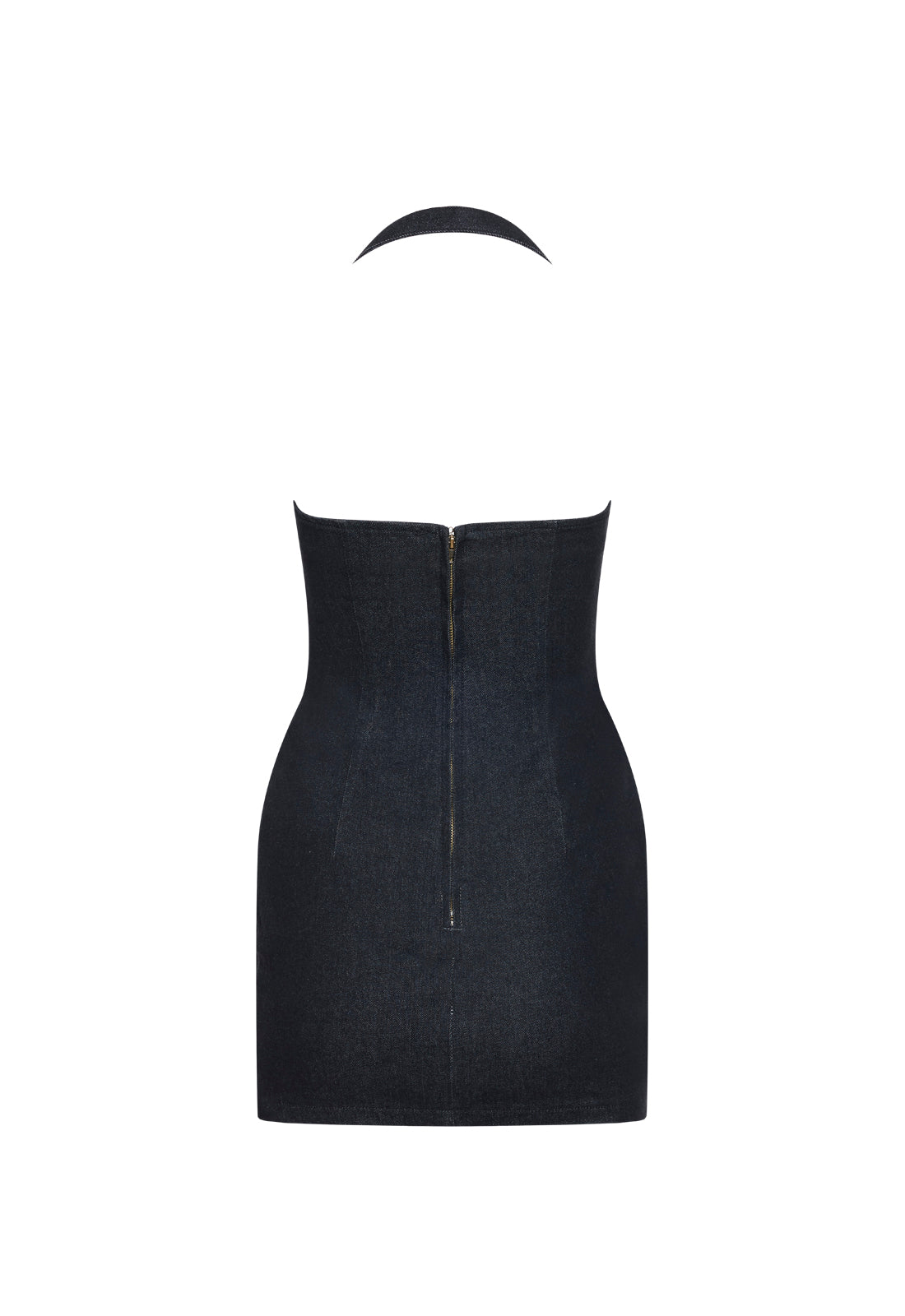 lioness denim dress Sculpted Mini The dress is unlined and should be machine washed. Strapless Dress Lioness Denim Dress