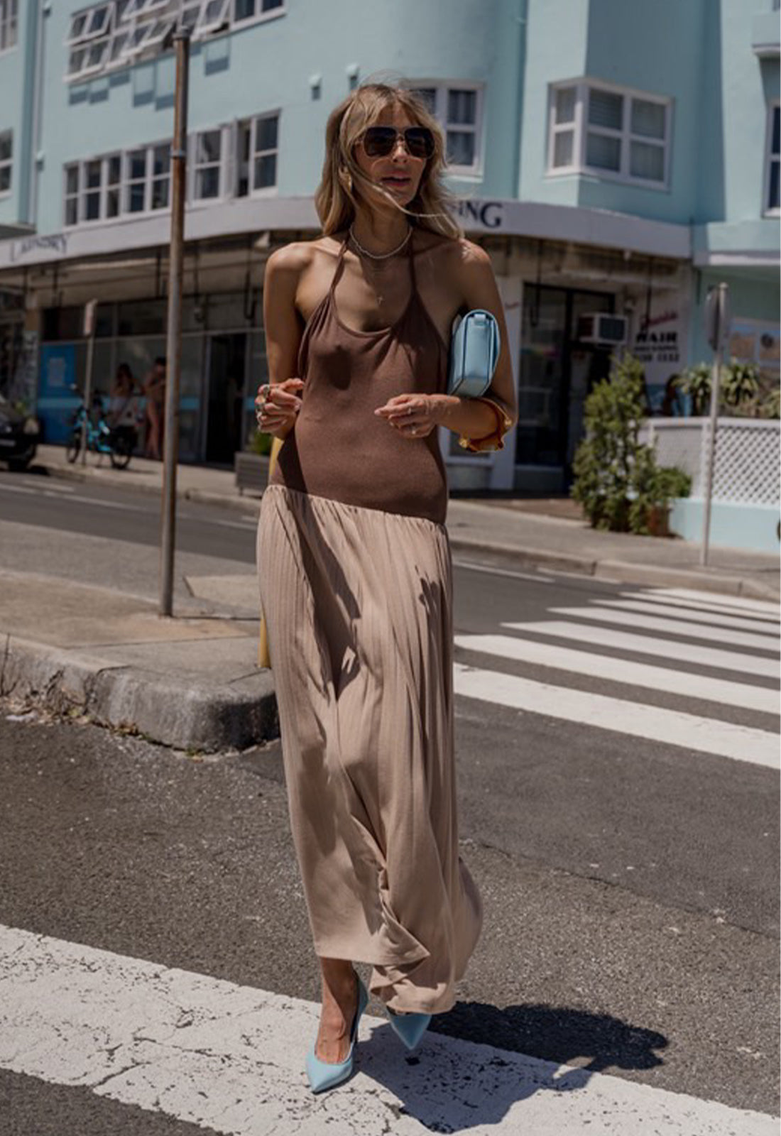 RENAISSANCE MAXI DRESS - CHOCOLATE