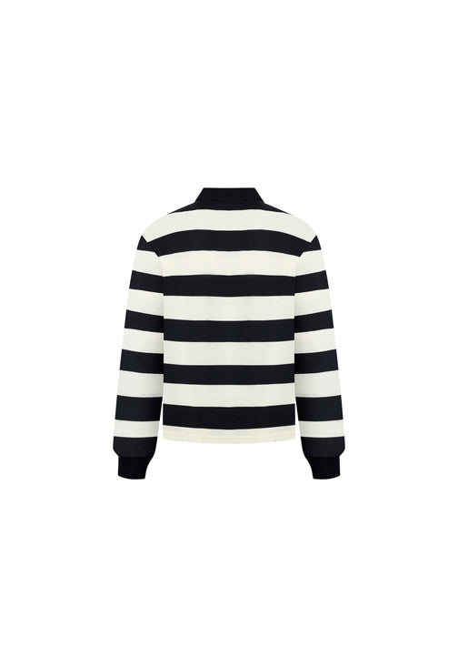 NAUTICA JERSEY - INK STRIPE