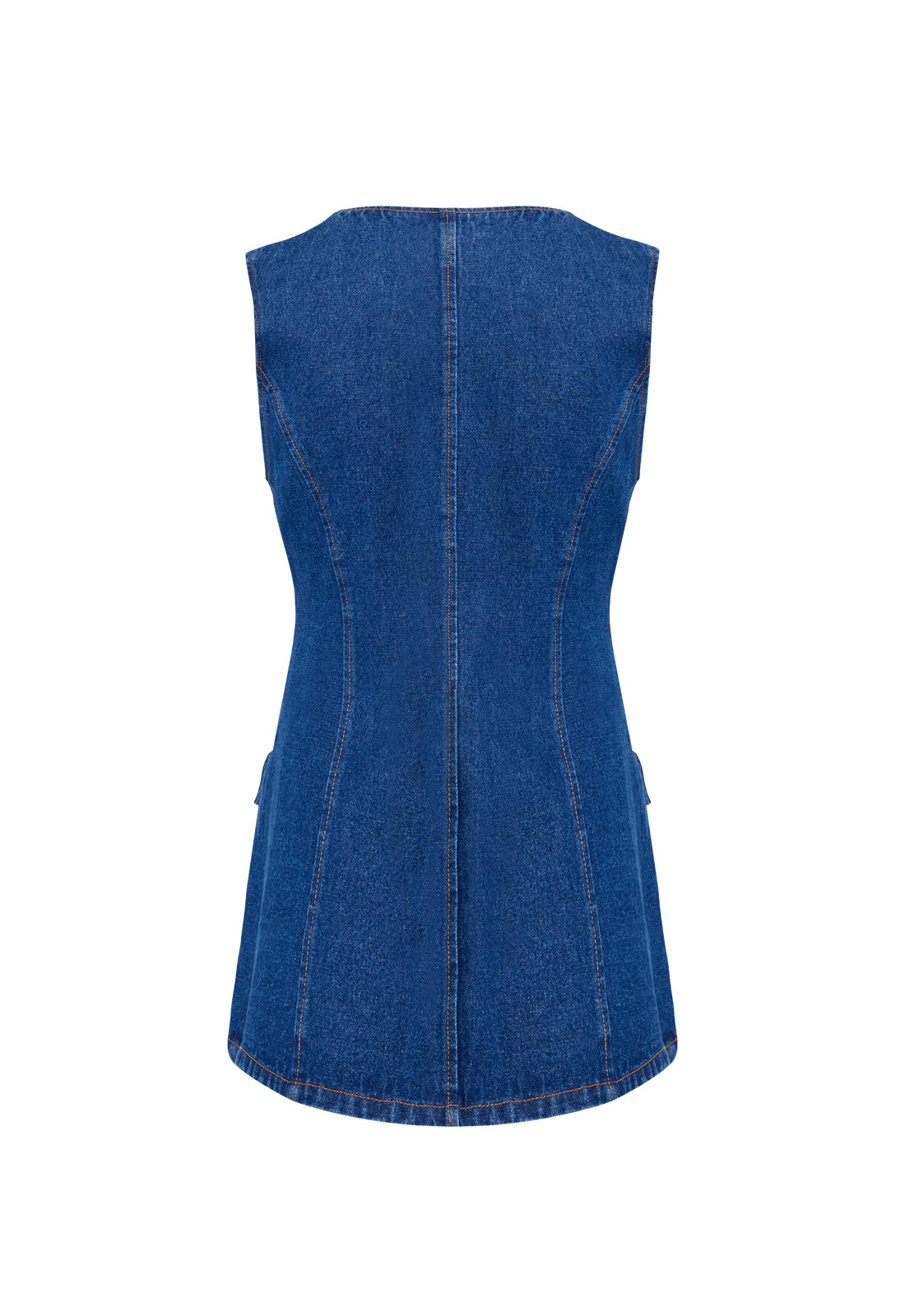 L'ESPRIT MINI DRESS - INDIGO