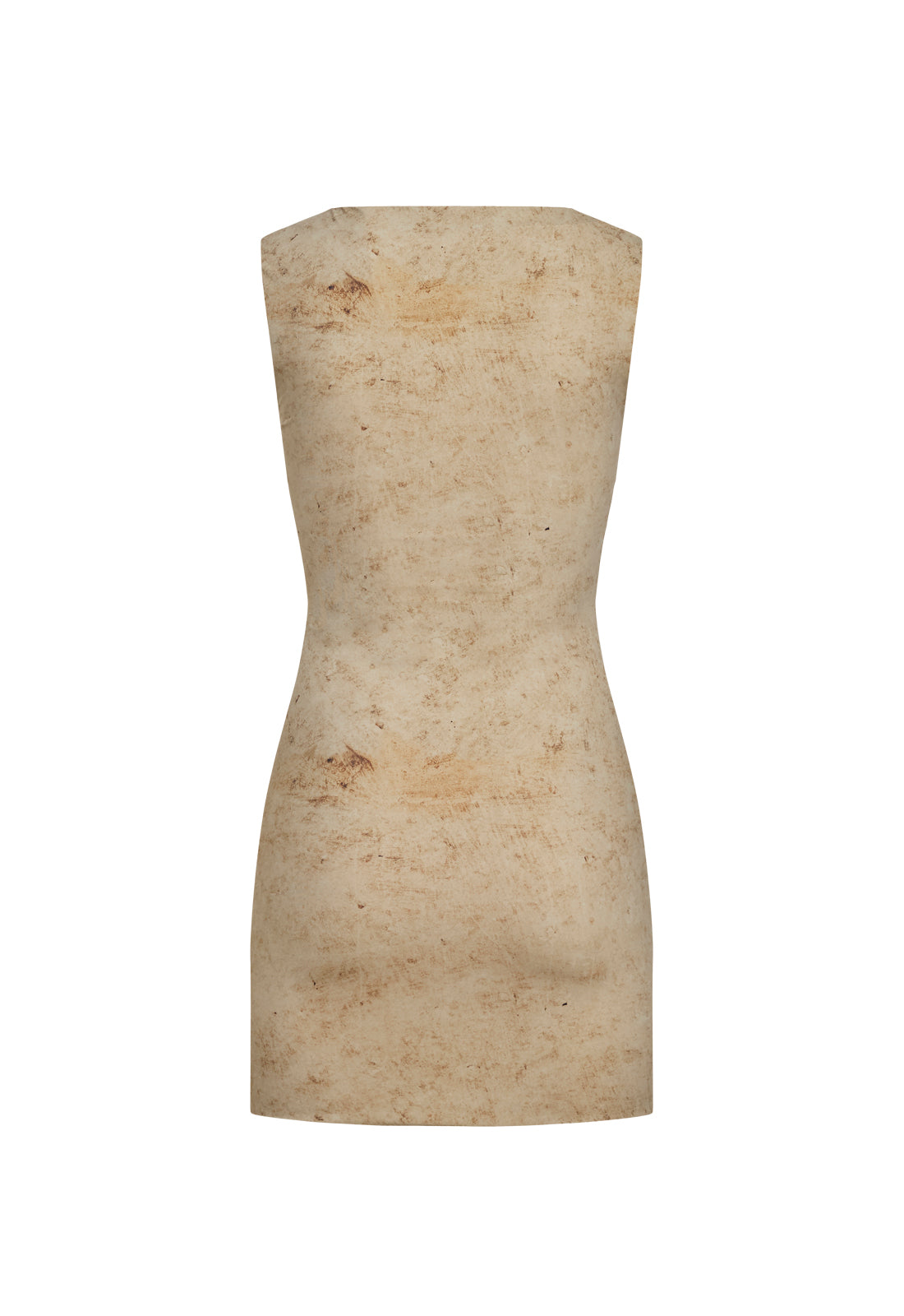 GOLDEN HOUR MINI DRESS - TRAVERTINE