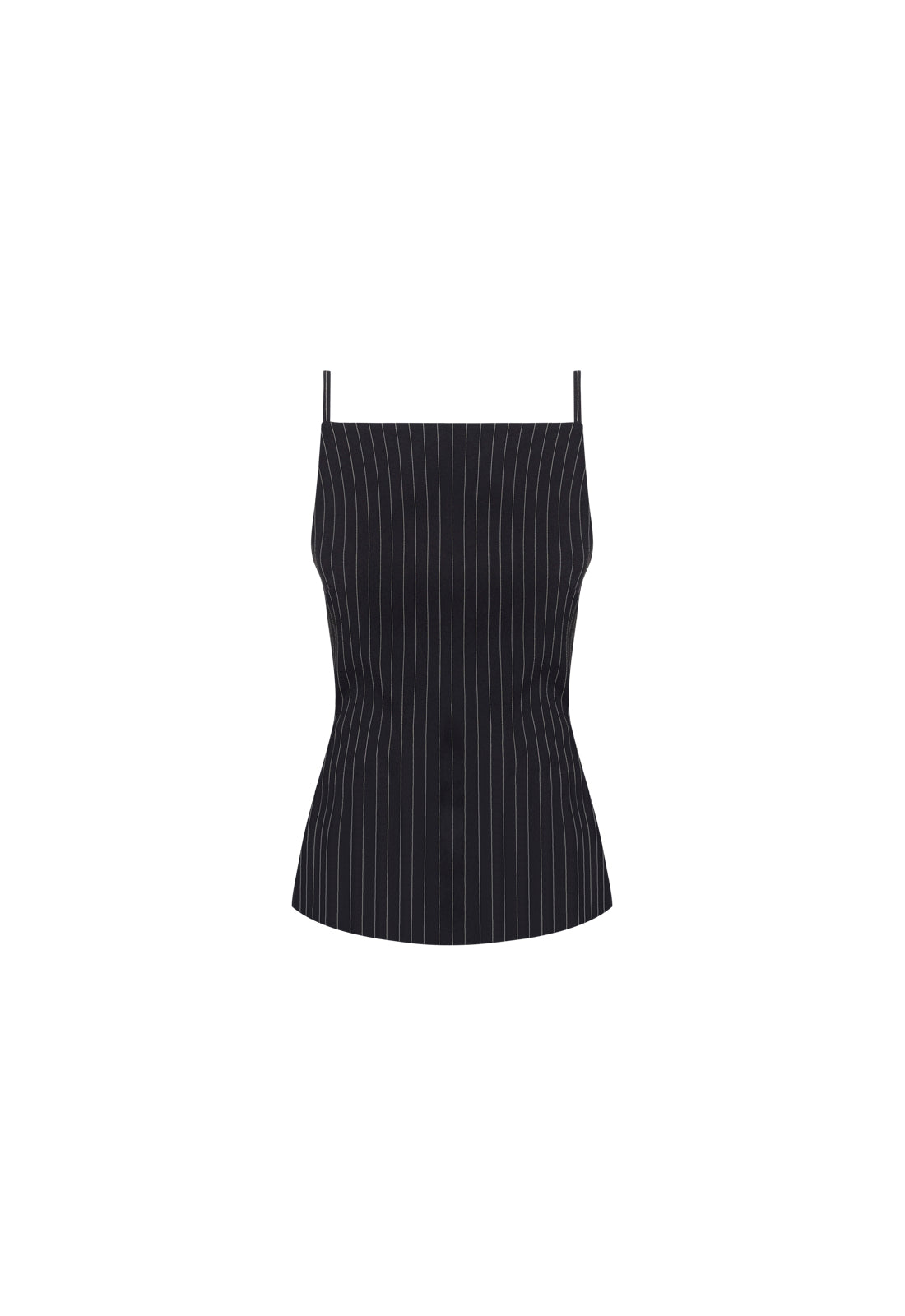 HORIZON TIE TOP - ONYX PINSTRIPE