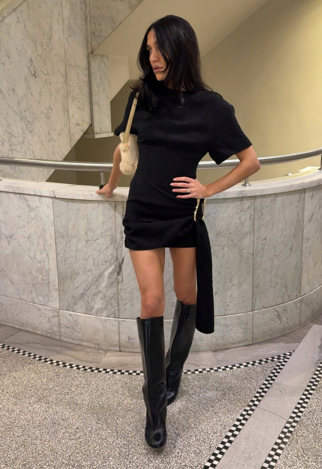 MARTINI MINI DRESS - ONYX LIONESS FASHION MARTINI MINI DRESS - ONYX LIONESS FASHION