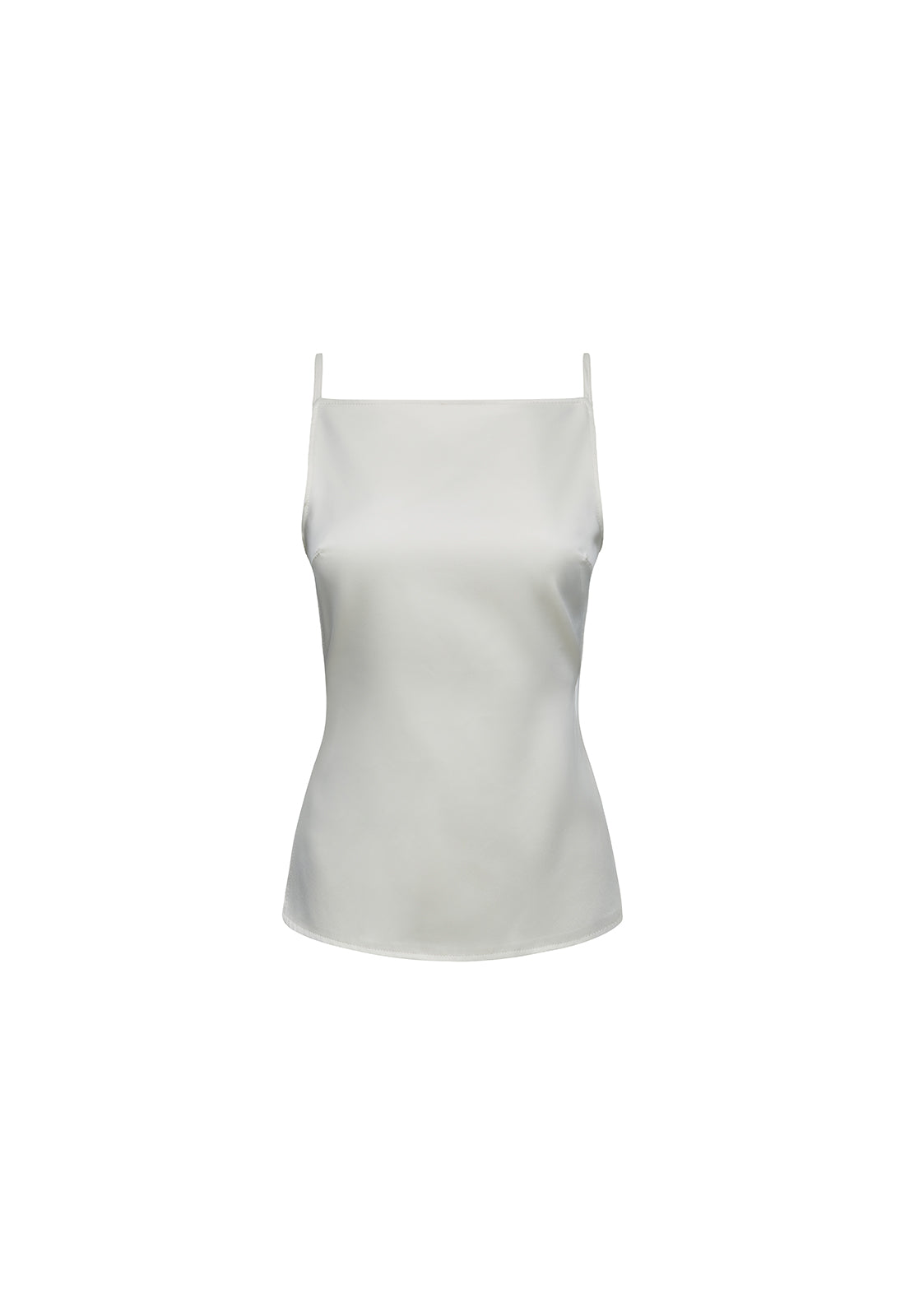 CAMILLE BACKLESS TOP - IVORY