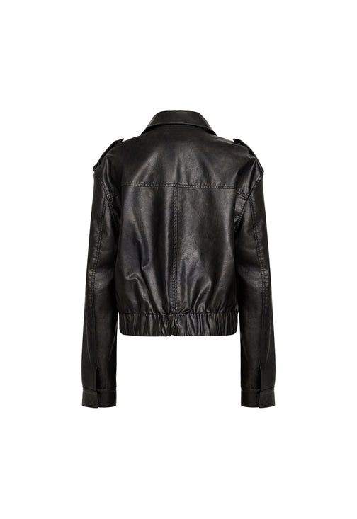 Black Jacket with Animal, Canyon Rose Stripe, Final Sale – Kastel Denmark US