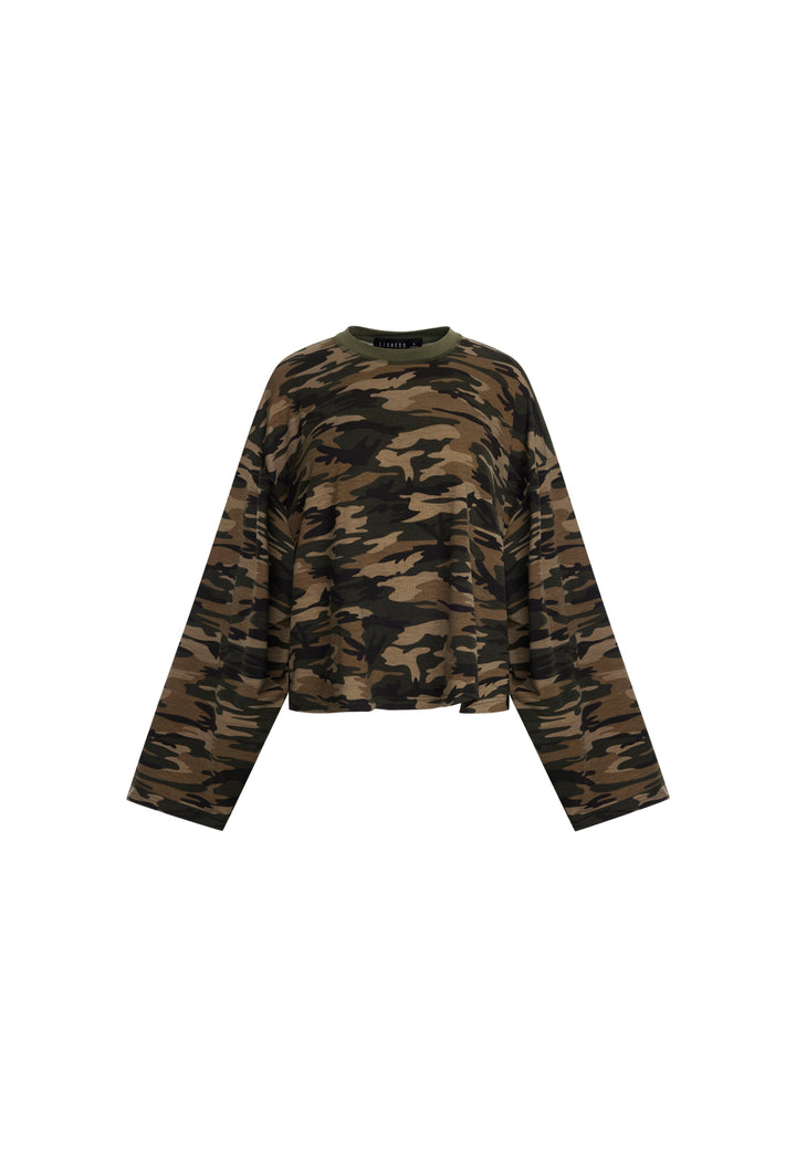 BLOOM LONG SLEEVE - CAMO