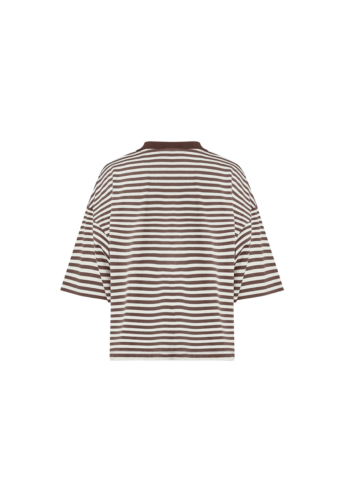 BLOOM SHORT SLEEVE - DARK CHOCOLATE