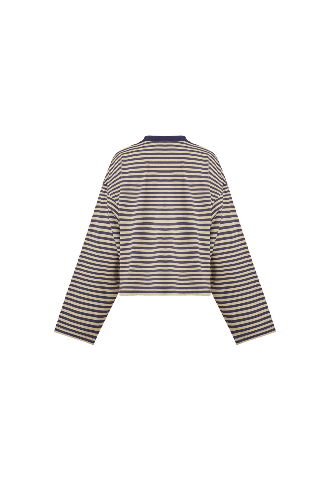 BLOOM LONG SLEEVE - BEIGE STRIPE