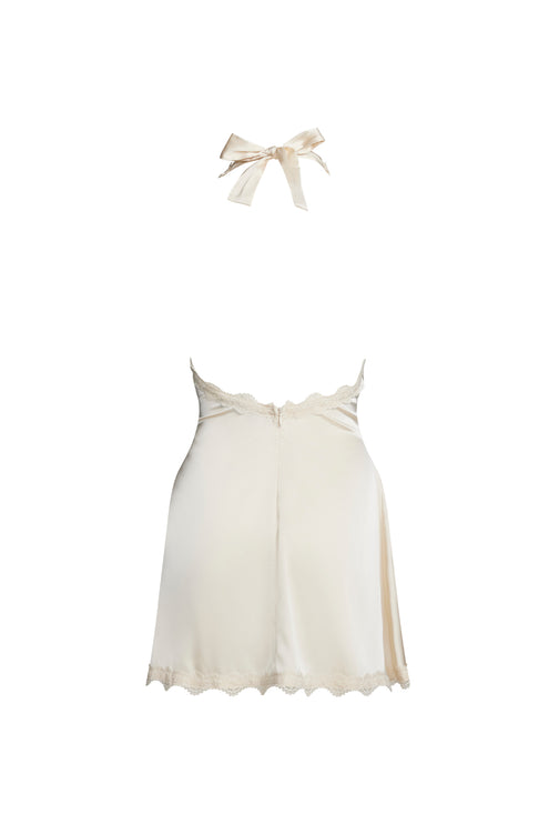 STARS ALIGN MINI DRESS - CREAM