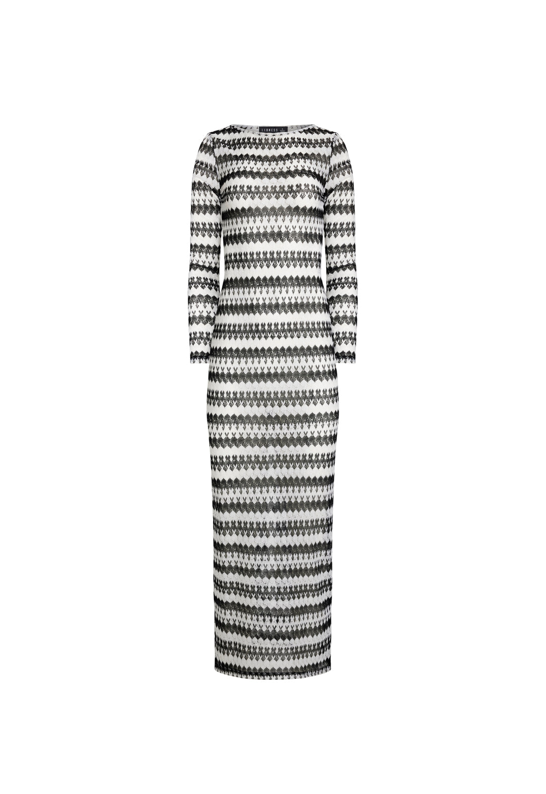 MUSE MAXI DRESS - MONOCHROME MUSE