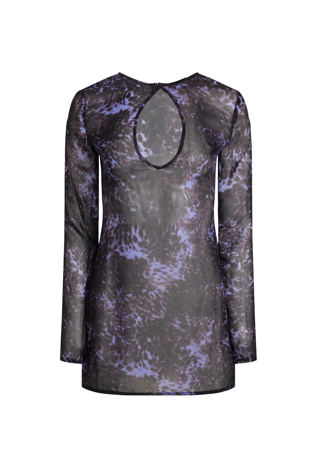 OPULENT MINI DRESS - AMETHYST