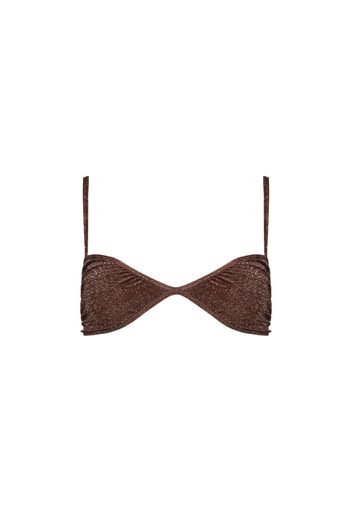 GIA TOP - MARRONE