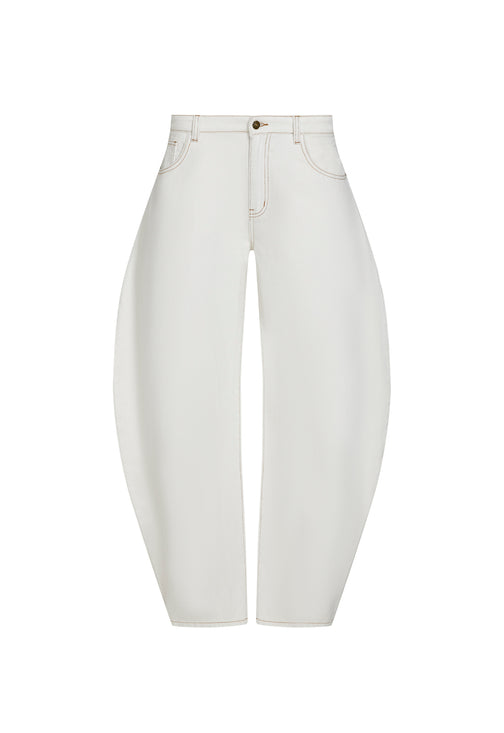 HORSESHOE JEAN - PORCELAIN