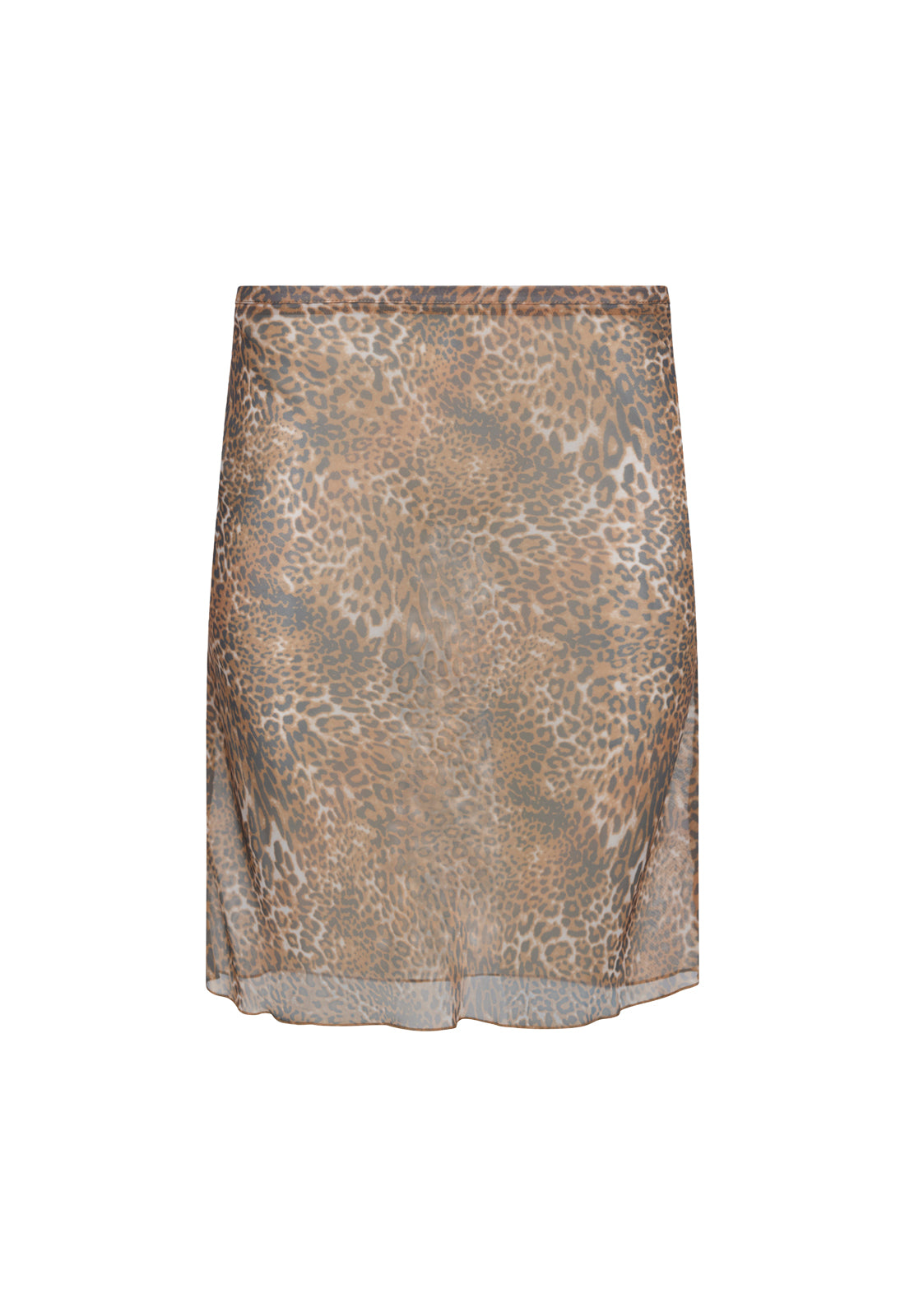 SHORELINE MIDI SKIRT - LEOPARD