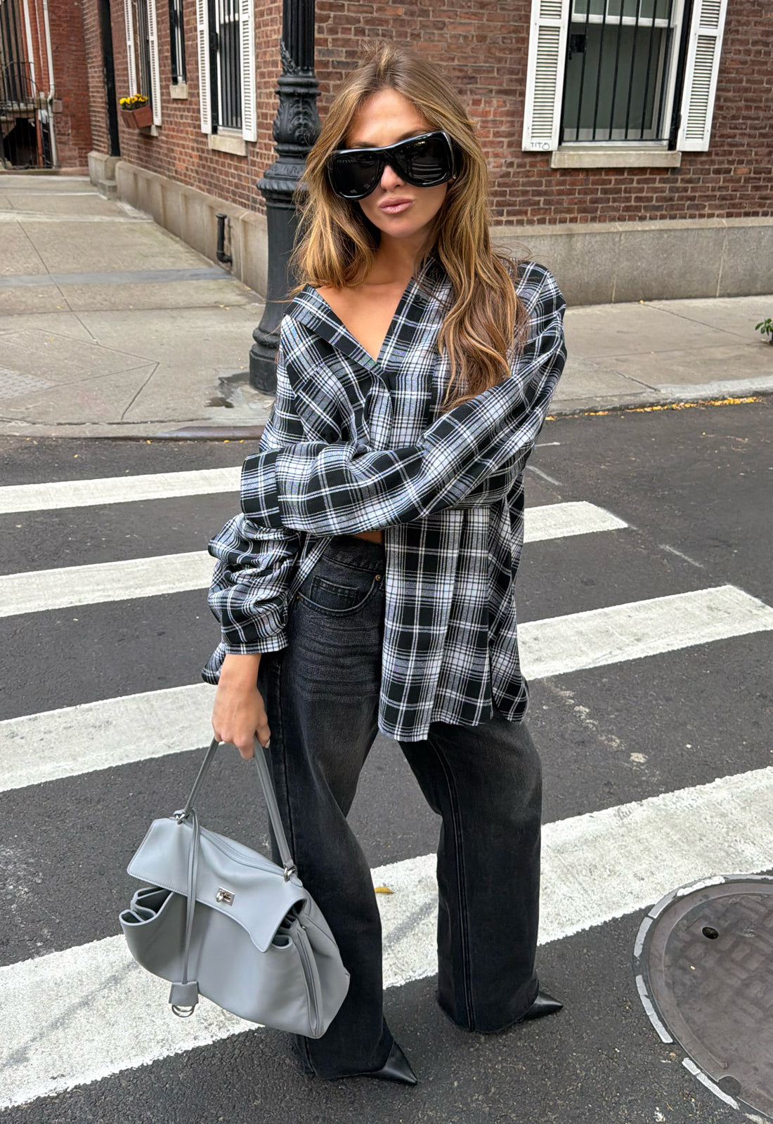 CLARITY SHIRT - PITCH PLAID