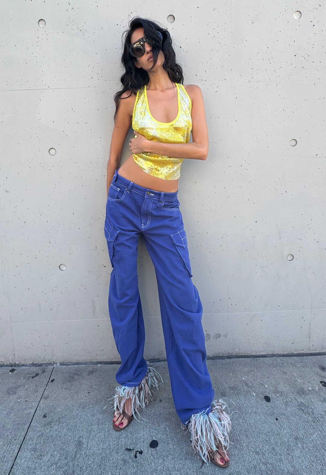 PENTHOUSE JEAN - COBALT
