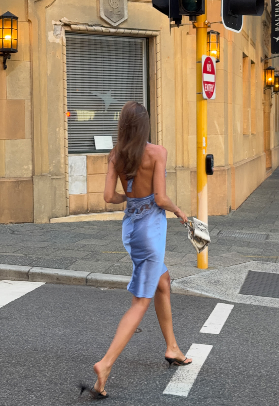 SOLANA MIDI DRESS - PERSIAN JEWEL