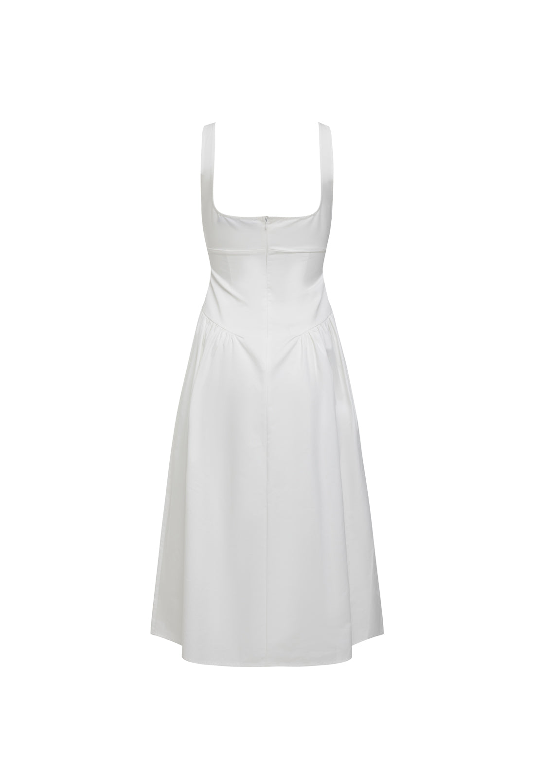 LUNA ROSA MAXI DRESS - PORCELAIN