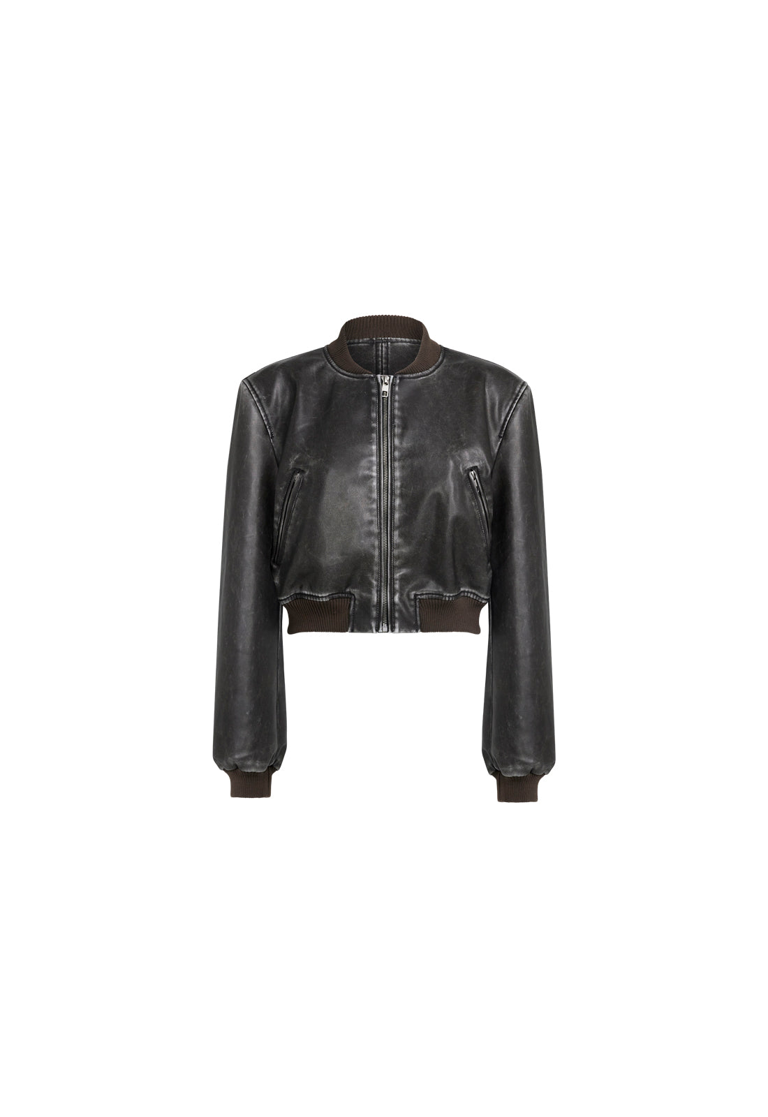 ALLURE BOMBER - CHARCOAL