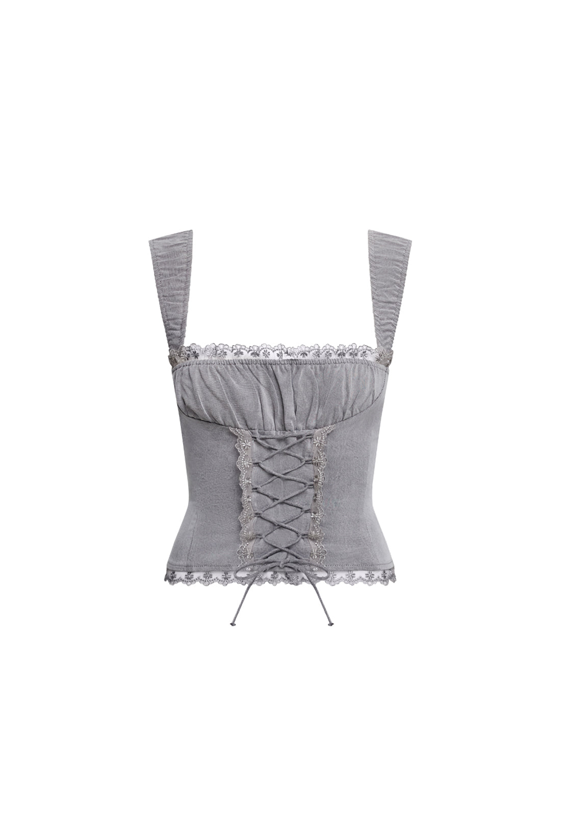 PALMER CORSET - WASHED GREY