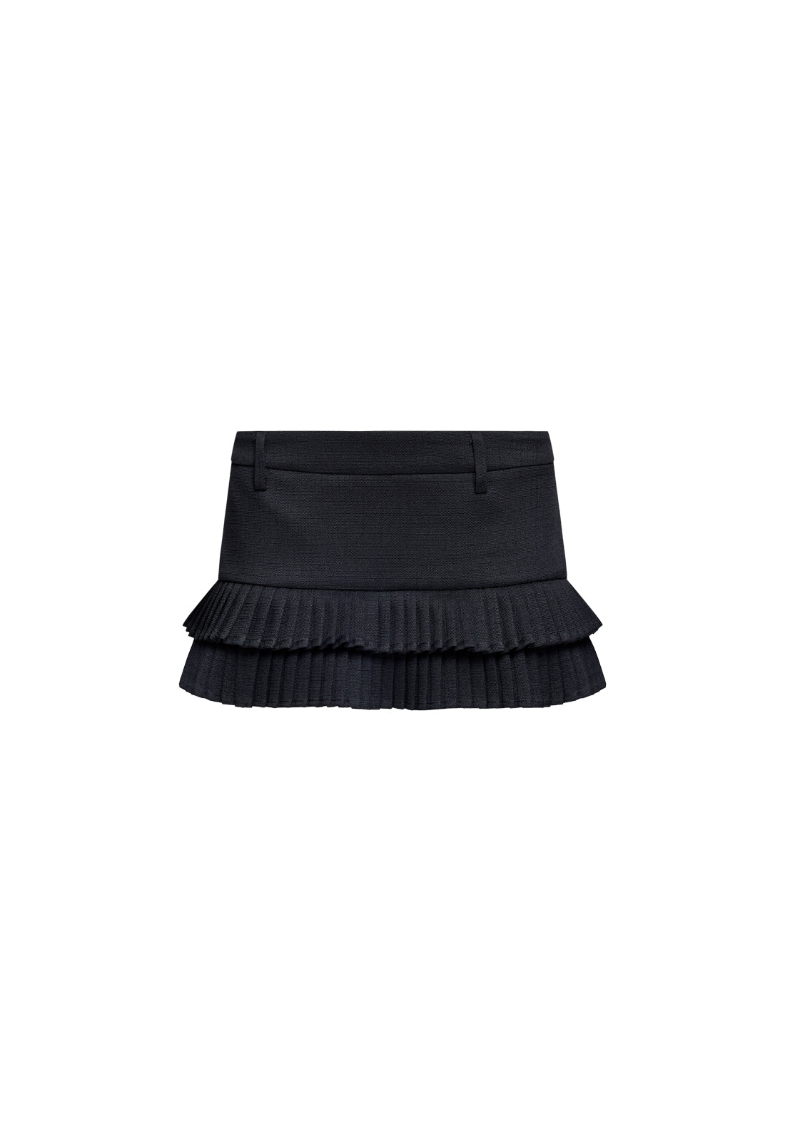 Black ruffle skirt 4x4 hotsell