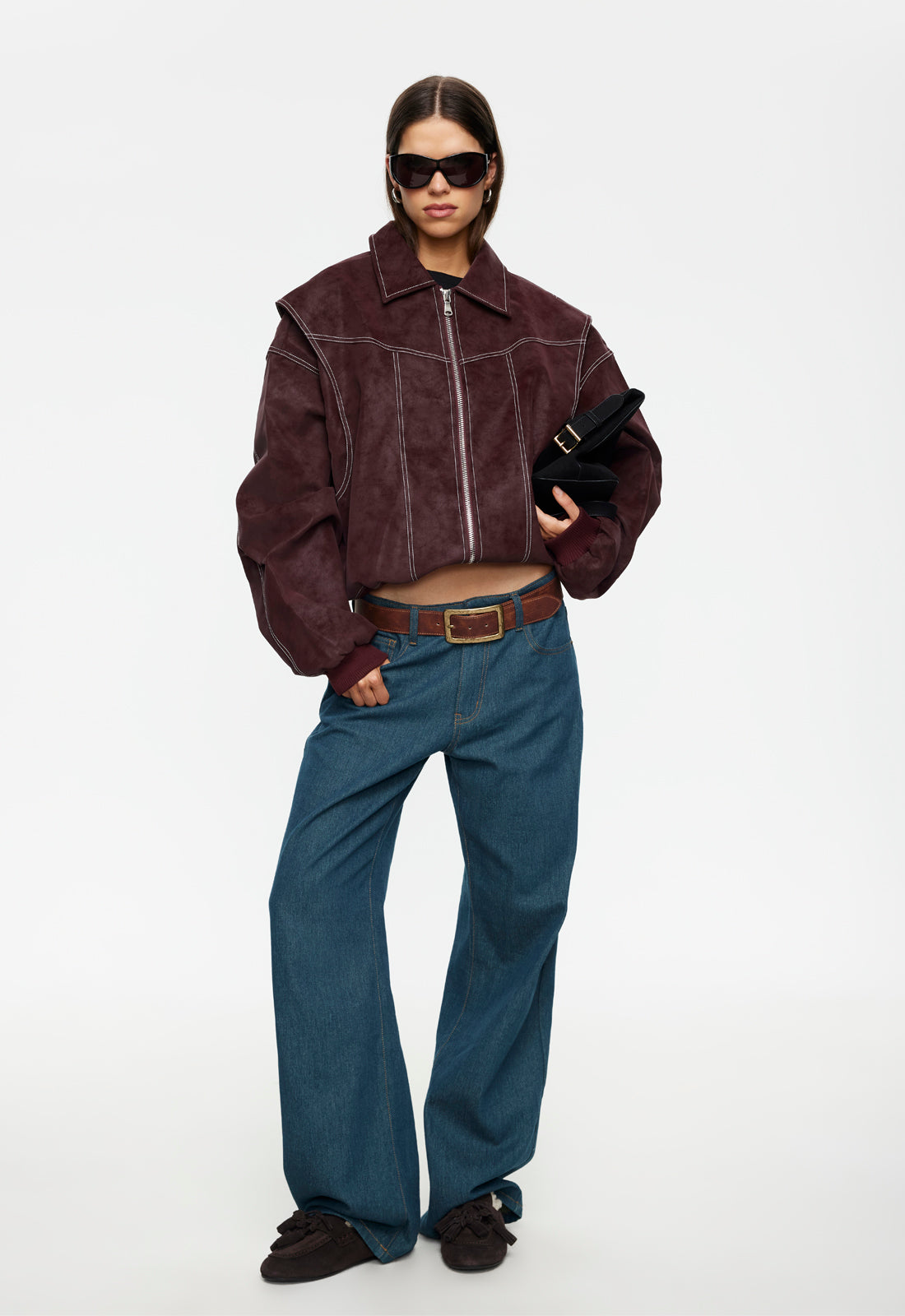 PEAK JEAN - WASHED BLUE