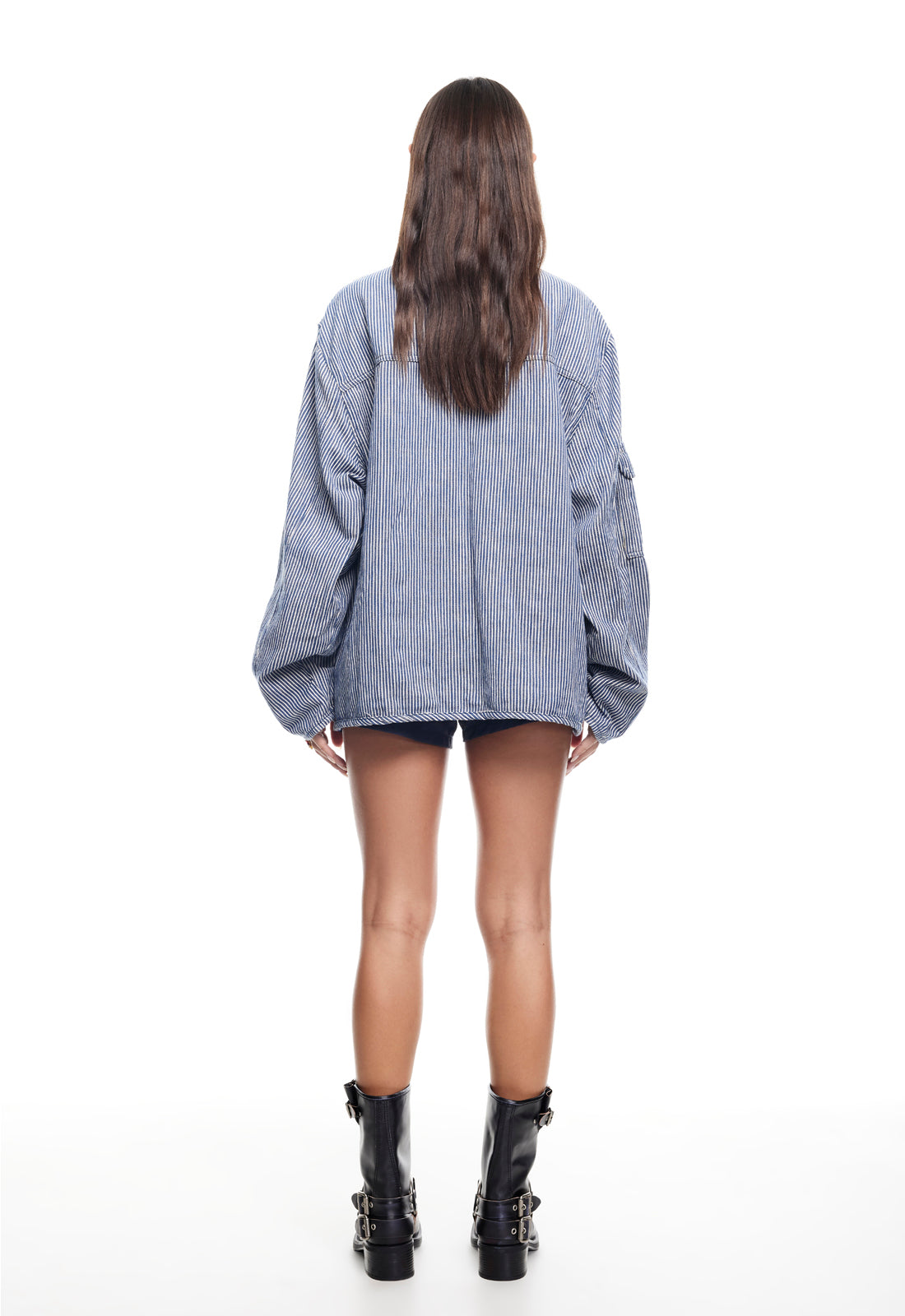 RENACIDA JACKET - DENIM STRIPE