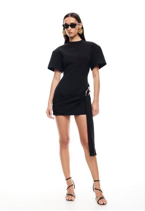 MARTINI MINI DRESS - ONYX