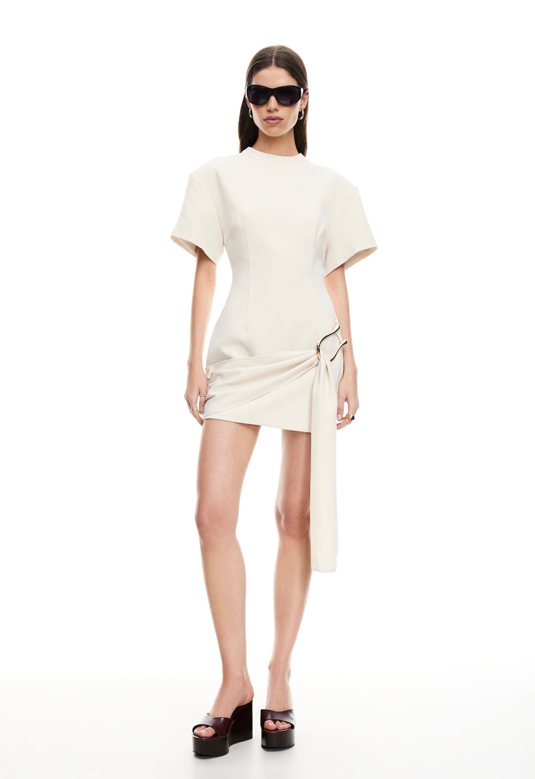 MARTINI MINI DRESS - EGGNOG