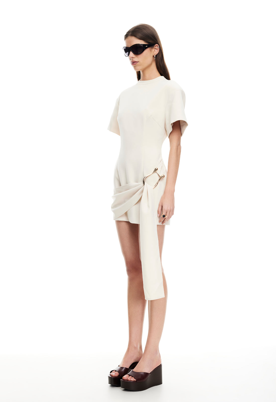 MARTINI MINI DRESS - EGGNOG