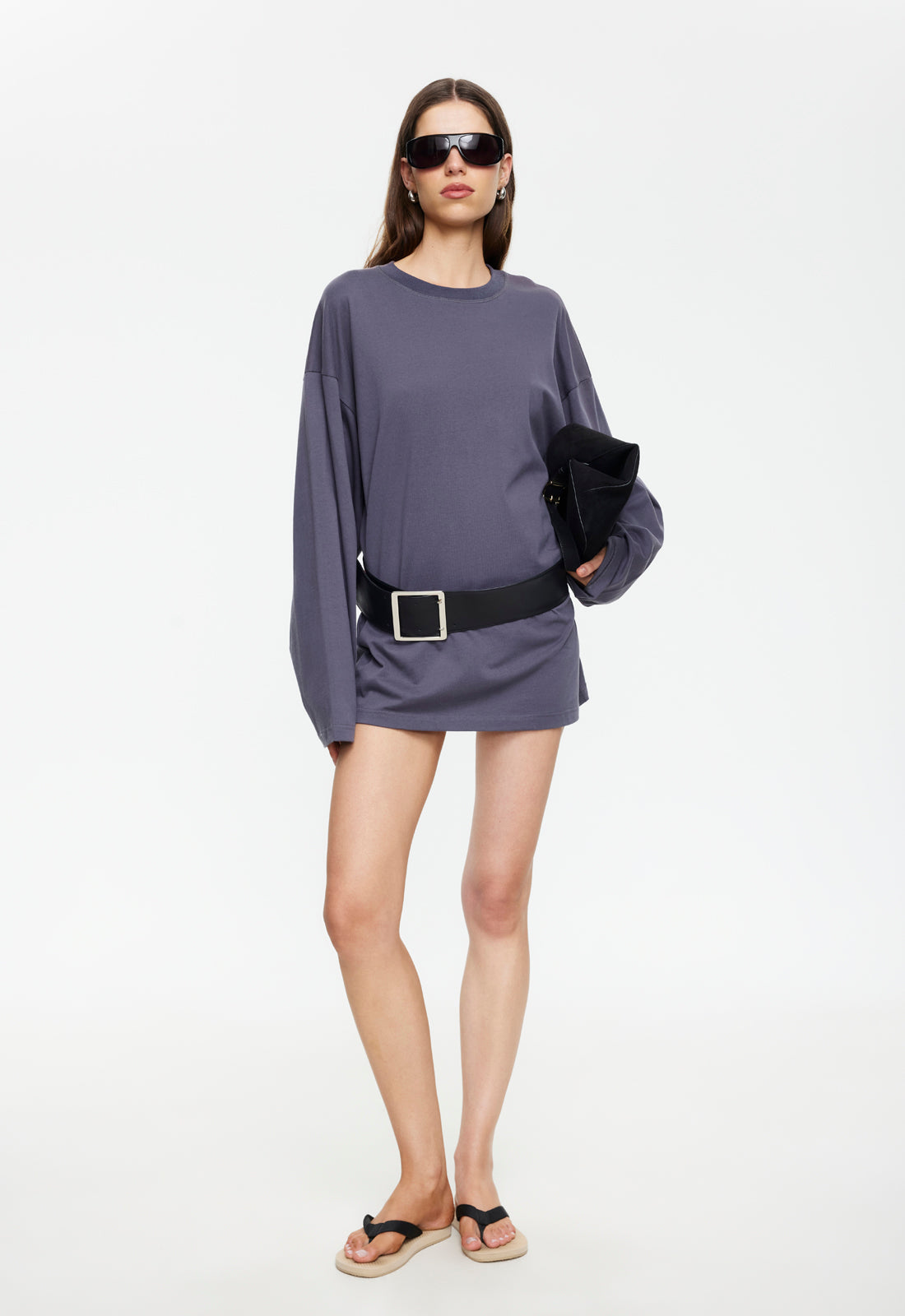 BLOOM MINI DRESS - MIDNIGHT