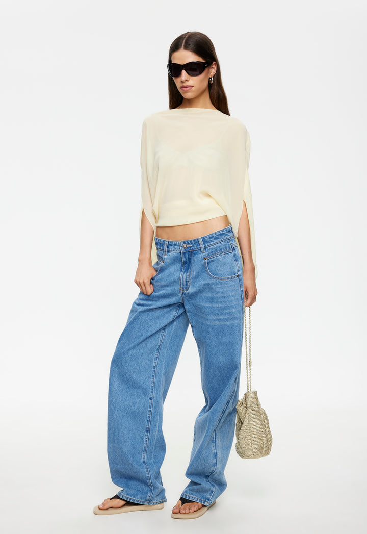 SERENITY JEAN - MID BLUE