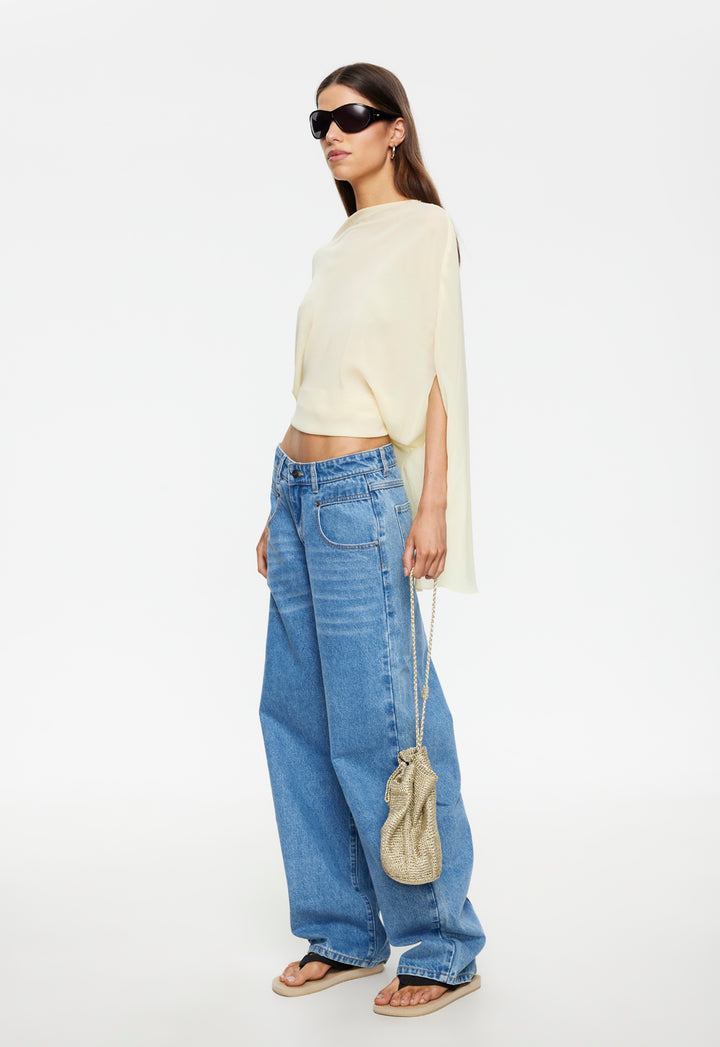 SERENITY JEAN - MID BLUE