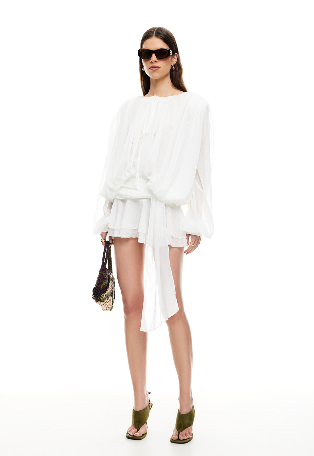 ELEMENTS MINI DRESS - MOONLIGHT