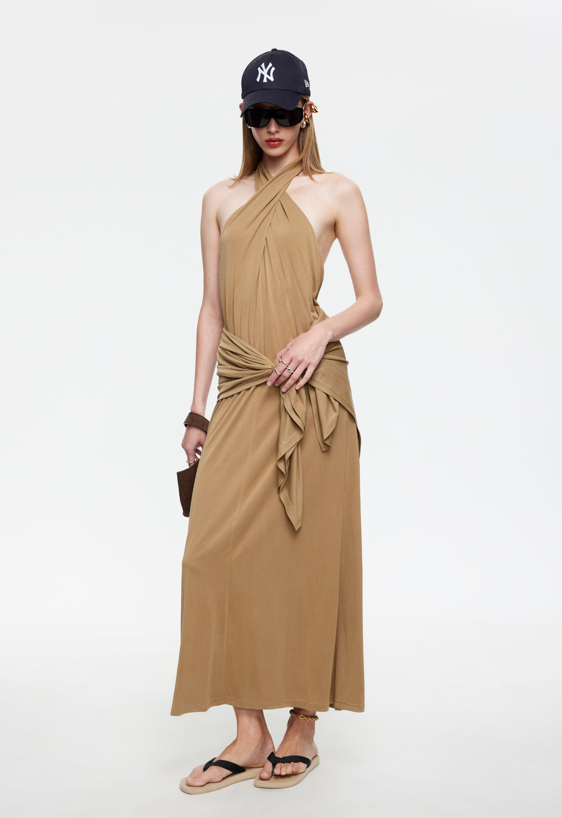 HEAVENLY MAXI DRESS - TOPAZ