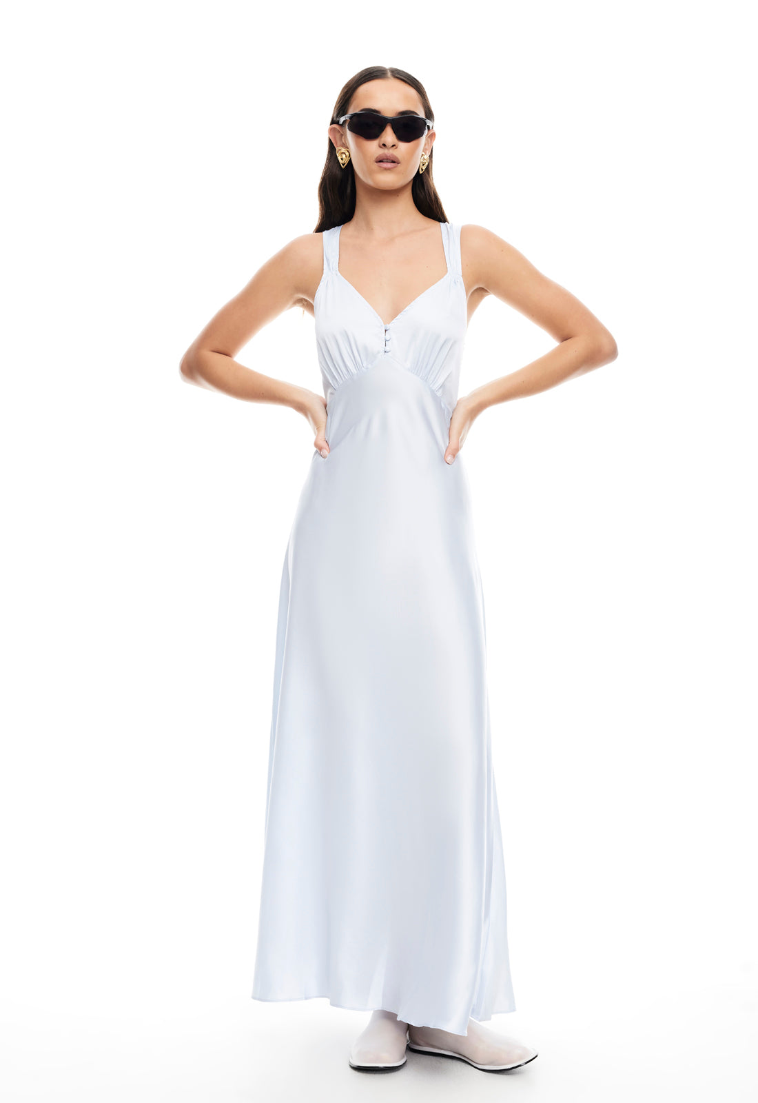 PRACTICAL MAGIC MAXI - PALE BLUE