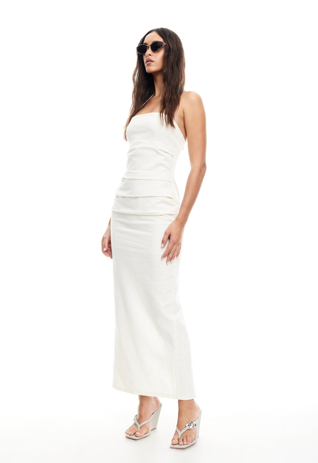 1999 MAXI DRESS - IVORY