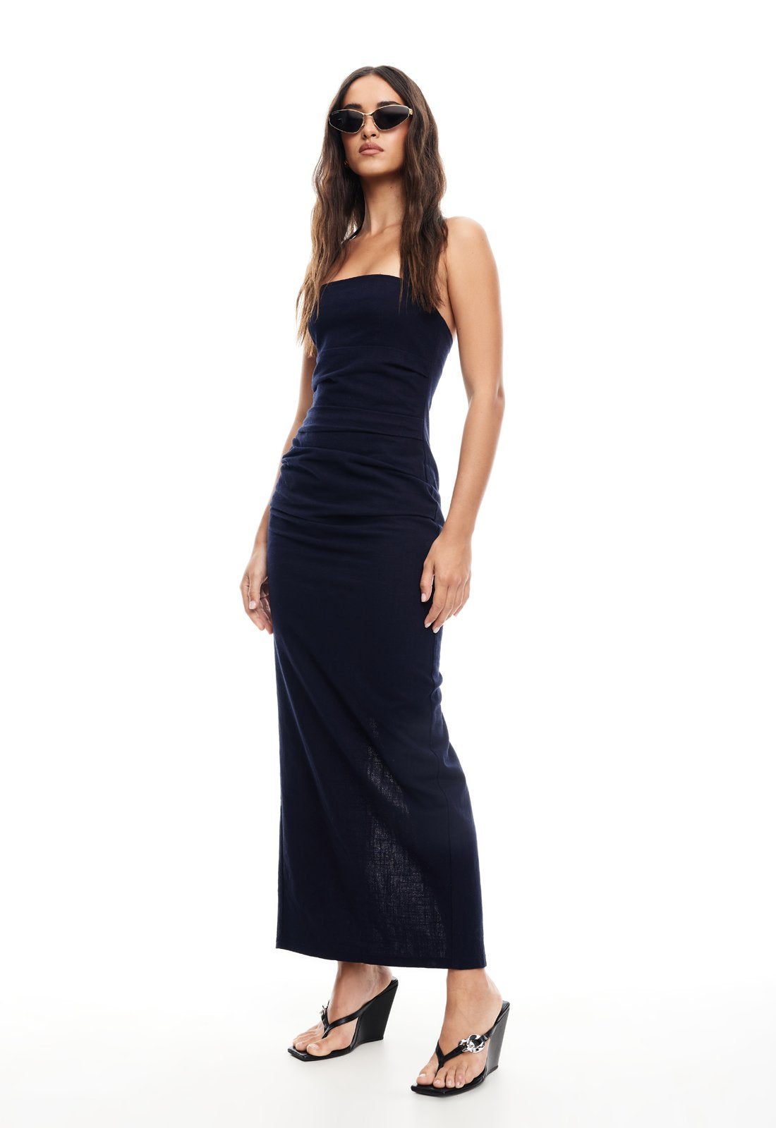 1999 MAXI DRESS - NAVY