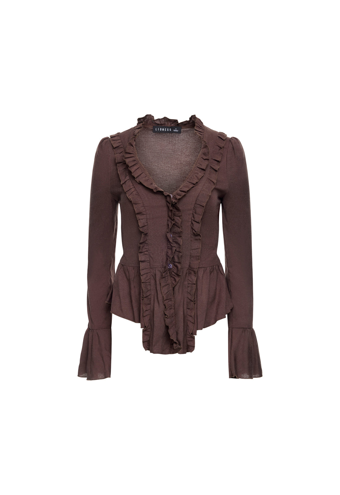 ODETTE LONG SLEEVE - BROWN