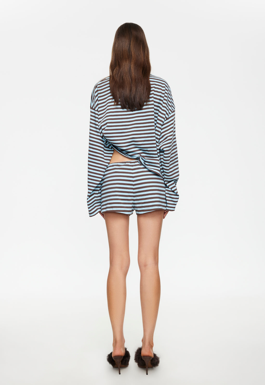 KOURT BLOOMERS - CHOCOLATE SEA STRIPE