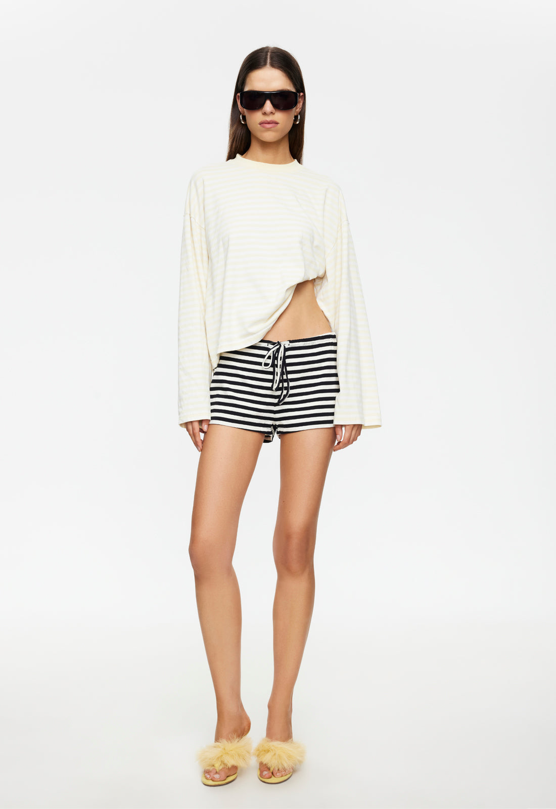 KOURT BLOOMERS - ONYX STRIPE