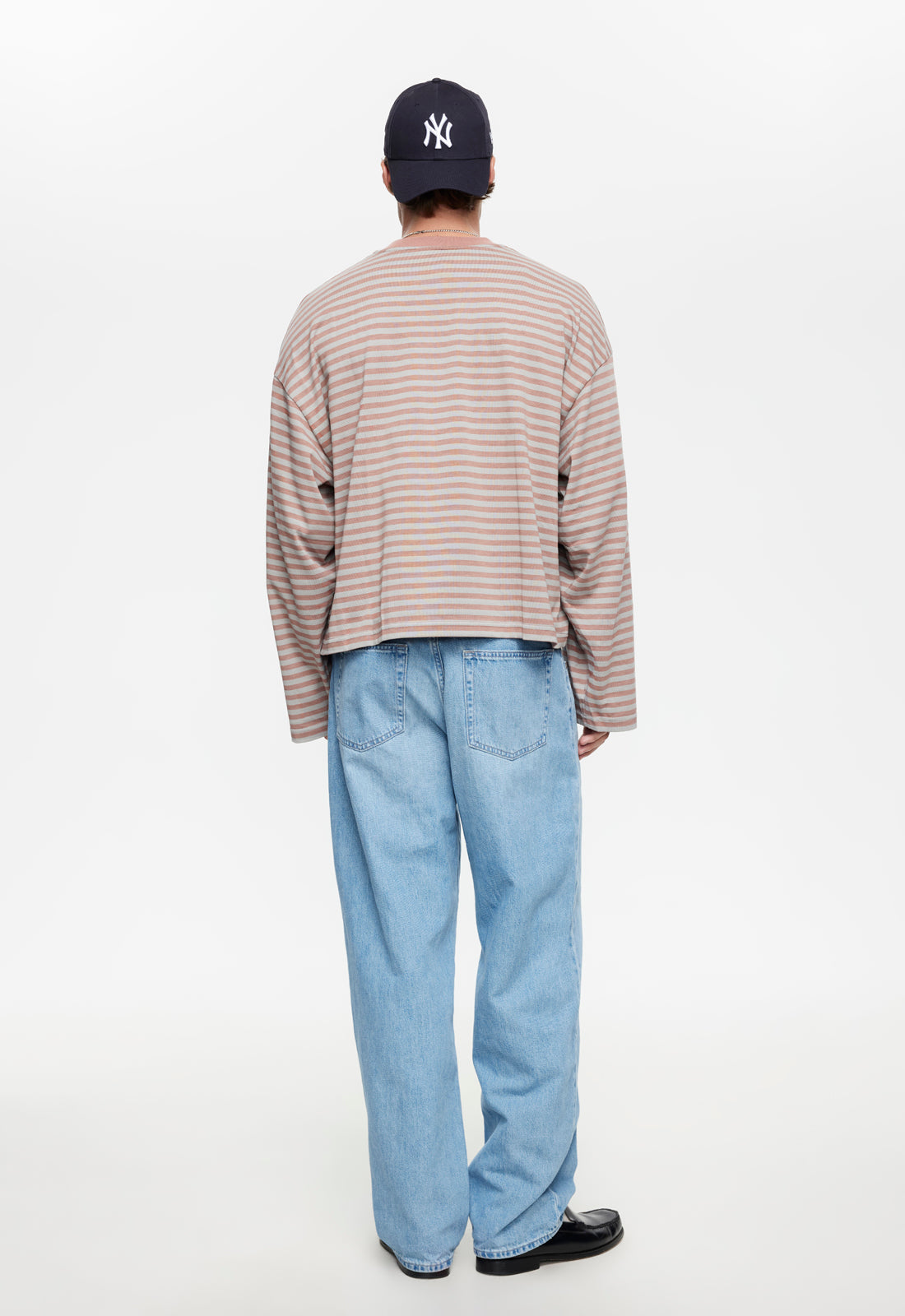 BLOOM LONG SLEEVE - MUTED PASTELS STRIPE