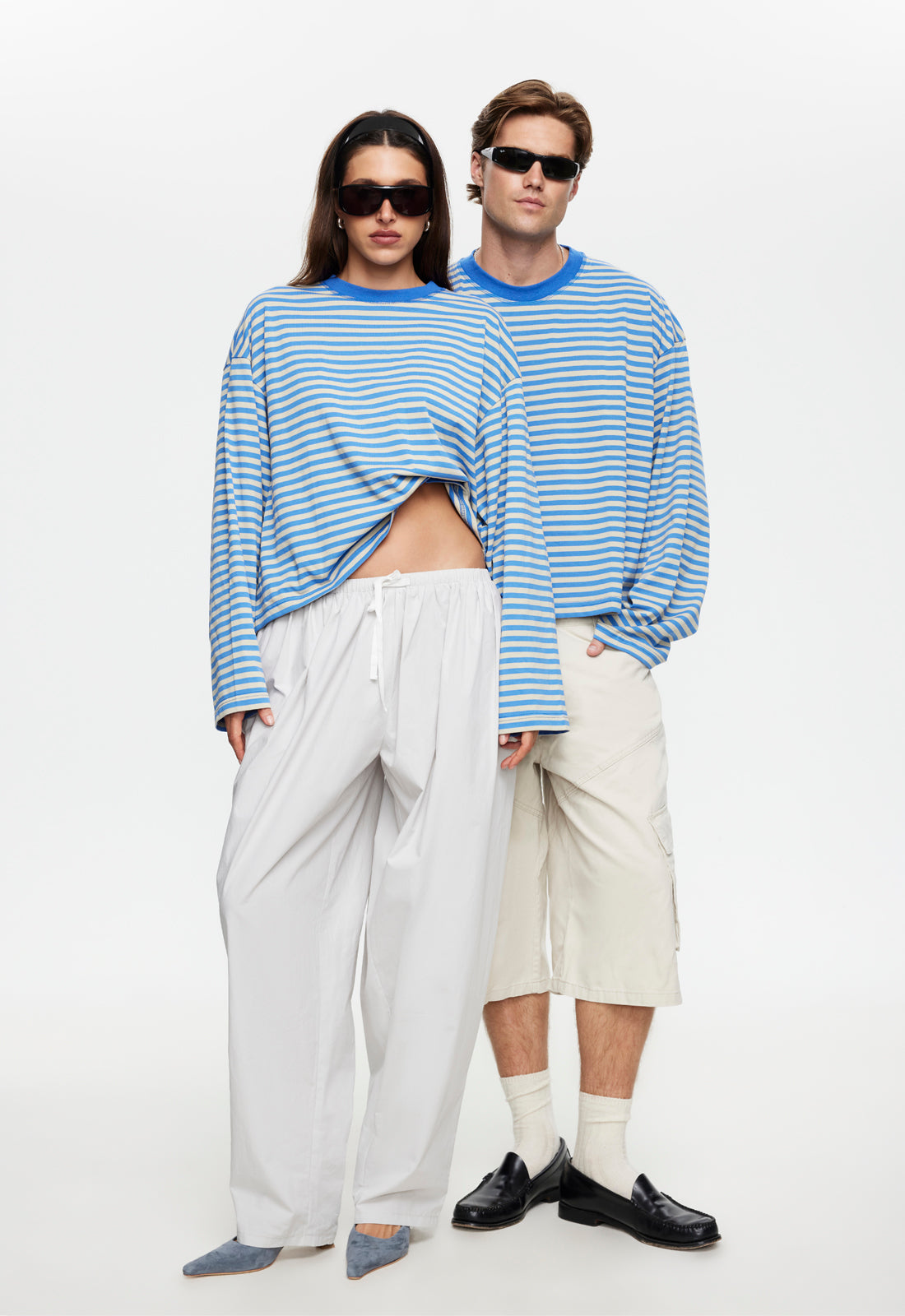 BLOOM LONG SLEEVE - MICKEY BLUE STRIPE