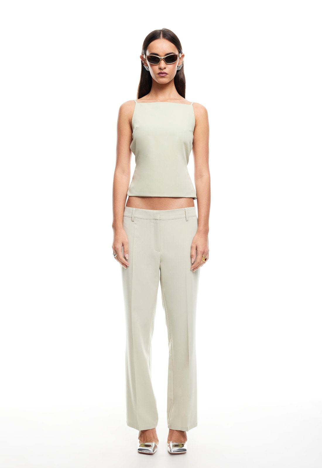 BESSETTE PANT - MATCHA