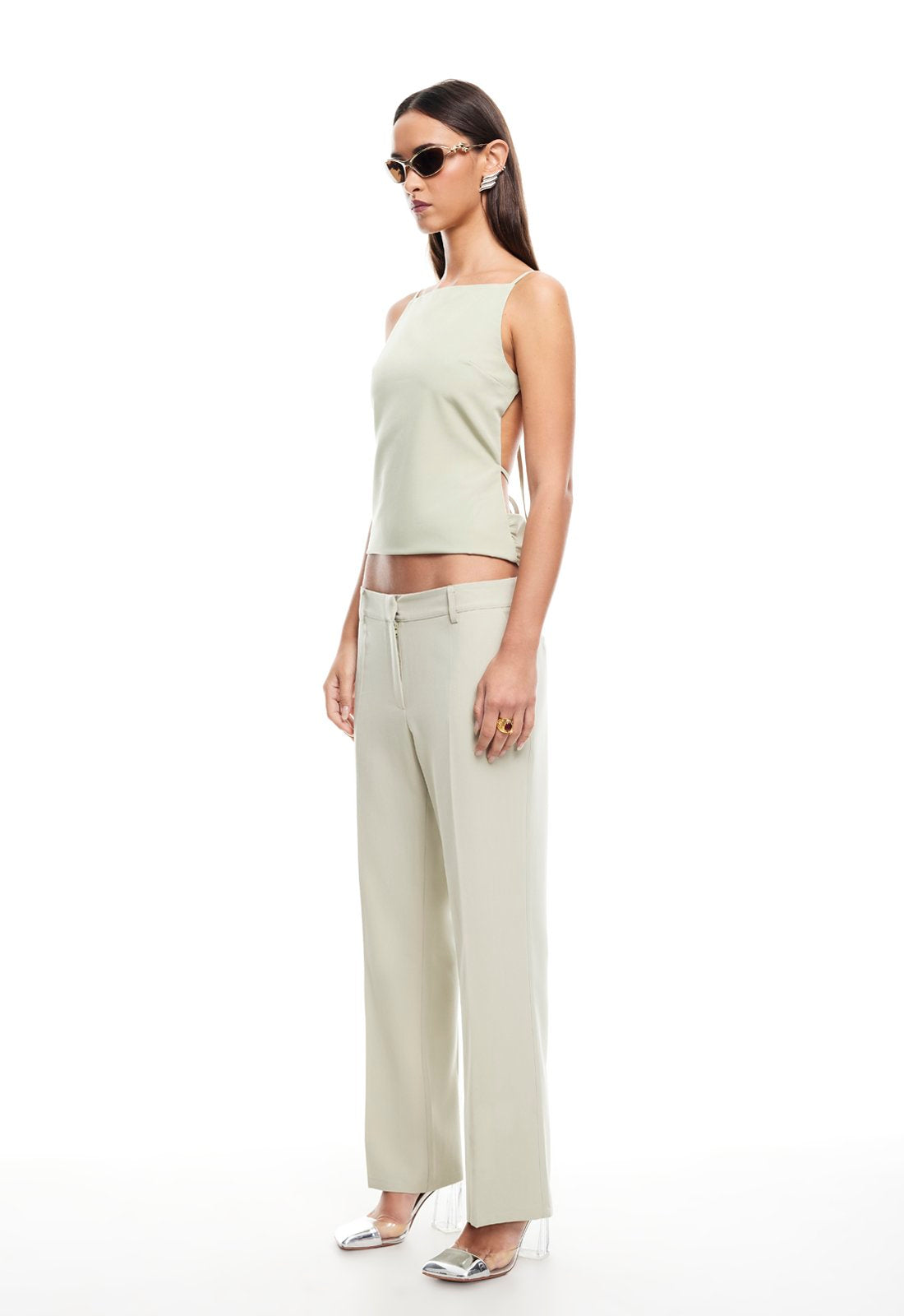 BESSETTE PANT - MATCHA