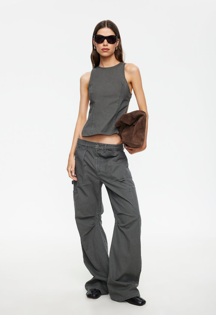 HARMONY TOP - MOSS