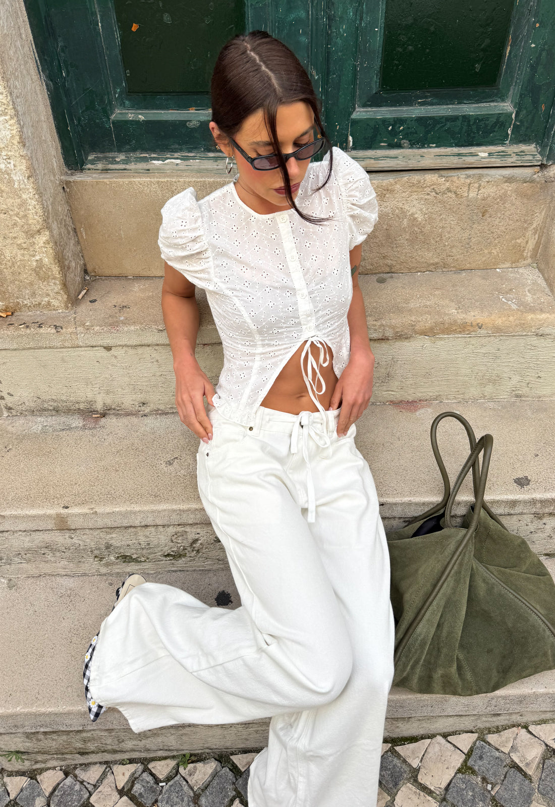 MUSE JEAN - PORCELAIN