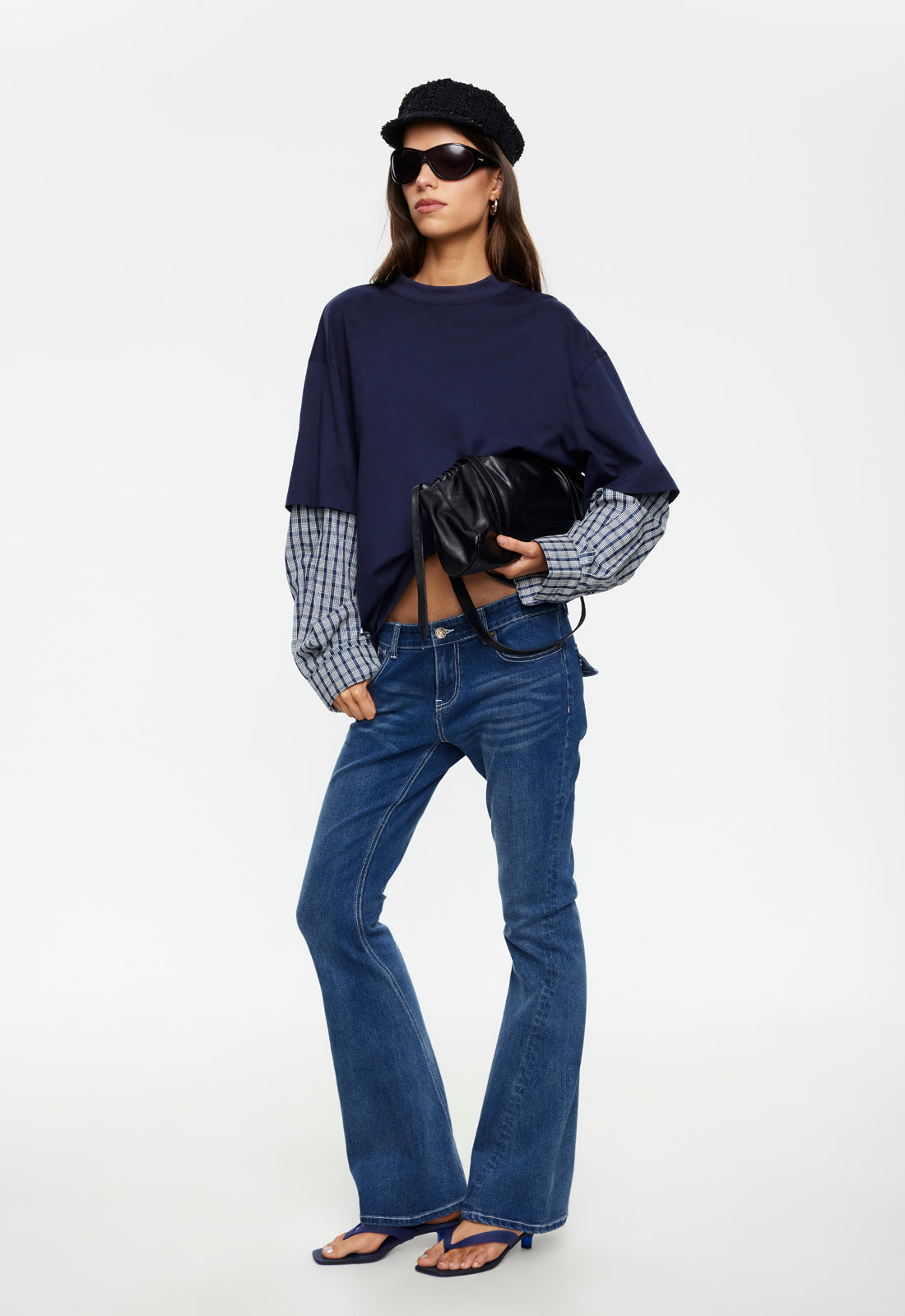 MARY-KATE JEAN - MID BLUE